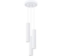 Sollux Lighting Karbon lampada sospesa 3x10 W bianco SL.1538