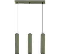 Sollux Lighting Karbon lampada sospesa 3x10 W verde SL.1613