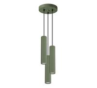 Sollux Lighting Karbon lampada sospesa 3x10 W verde SL.1614