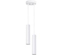 Sollux Lighting Lagos lampada sospesa 2x10 W bianco SL.1868