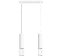 Sollux Lighting Lami lampada sospesa 2x10 W bianco SL.1687