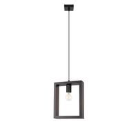 SOLLUX lighting - Lampada a sospensione Aries - Lampada a sospensione elegante - Lunga durata - Design accattivante - E27, 1x max 15W LED, ~230V, 50Hz - Wengé