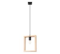 Sollux Lighting Aries lampada sospesa 1x15 W legno SL.1310