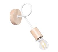 Sollux Lighting Ember lampada da parete 1x15 W bianco SL.1473