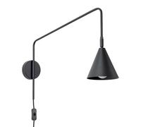 Sollux Lighting Nox lampada da parete 1x10 W nero SL.1697