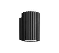 Sollux Lighting Lampada Da Parete Applique Da Parete In Alluminio 1 Paralume 6,5 x 8,5 x 10 cm Karbon Nero