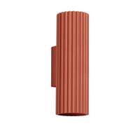 Sollux Lighting Karbon lampada da parete 2x10 W rosso SL.1655