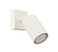 SOLLUX lighting Lampada Da Parete Applique Da Parete In Alluminio 1 Paralume 8 x 16 x 16 cm Karbon Beige