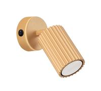 Sollux Lighting Karbon lampada da parete 1x10 W oro SL.1560