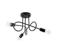 Sollux Lighting Supeł lampada da soffitto 3x15 W nero SL.1434