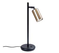 Sollux Lighting Winx lampada da scrivania 1x10 W nero-oro SL.1389