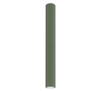 Sollux Lighting Lampada Da Soffitto Faretto Da Soffitto In Alluminio 1 Paralume 6,5 x 6,5 x 60 cm Karbon Verde Oliva