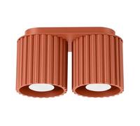 Sollux Lighting Aura lampada da soffitto 2x10 W rosso SL.1800