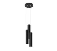 Sollux Lighting Lagos lampada sospesa 3x40 W nero SL.1079