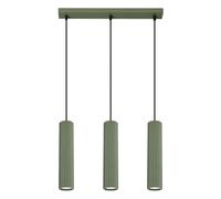Sollux Lighting Karbon lampada sospesa 3x10 W verde SL.1613