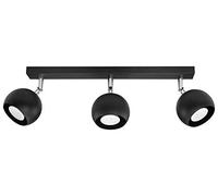 Sollux Lighting Oculare lampada da soffitto 3x40 W nero SL.0445