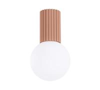 Sollux Lighting Halo lampada da soffitto 1x8 W bianco-beige SL.1733