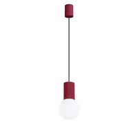Sollux Lighting Halo lampada sospesa 1x8 W bianco-borgogna SL.1749