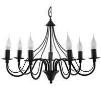 Sollux Lighting Minerwa lampada sospesa x40 W nero SL.0219