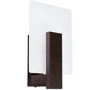 Sollux Lighting Lappo lampada da parete 1x40 W bianco-wengé SL.1096