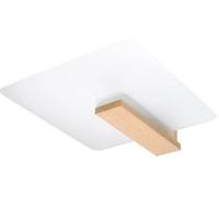 Sollux Lighting Lappo lampada da soffitto 2x60 W bianco-legno SL.1095