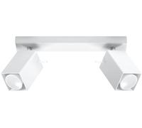 Sollux Lighting Merida lampada da soffitto 2x40 W bianco SL.0096