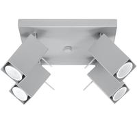 Sollux Lighting Merida lampada da soffitto 4x40 W grigio SL.0458