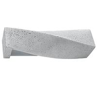 SOLLUX lighting Muro di cemento luce SIGMA L: 45, B: 15, H: 10, E27, dimmerabile