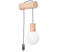 Sollux Lighting Nimbi lampada da parete 1x8 W legno SL.1645