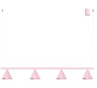 Sollux Lighting Nox lampada sospesa 4x10 W rosa SL.2560