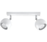 Sollux Lighting Oculare lampada da soffitto 2x40 W bianco SL.0438