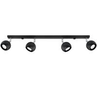 Sollux Lighting Oculare lampada da soffitto 4x40 W nero SL.0447