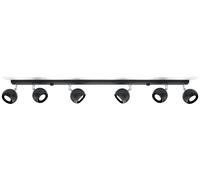 Sollux Lighting Oculare lampada da soffitto 6x40 W nero SL.0448
