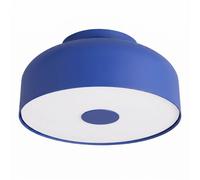 SOLLUX lighting Plafoniera rotonda E27 LED, 30 cm Omiq Ultramarine