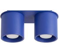 Sollux Lighting Orbis lampada da soffitto 2x10 W blu SL.2100