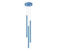 Sollux Lighting Pastelo lampada sospesa 3x8 W blu SL.2151
