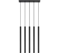 Sollux Lighting Pastelo lampada sospesa 5x40 W nero SL.0472