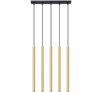 Sollux Lighting Pastelo lampada sospesa x W nero-oro SL.1198