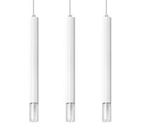 SOLLUX lighting Pendente Light Wezyr 3 White L: 60, B: 450, H: 1200, G9 / 40W, dimmerabile