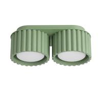 SOLLUX lighting Plafond AURA 2 sage Gx53