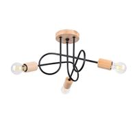 Sollux Lighting Ember lampada da soffitto 3x15 W nero SL.1477