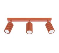Sollux Lighting Karbon lampada da soffitto 3x10 W rosso SL.1638