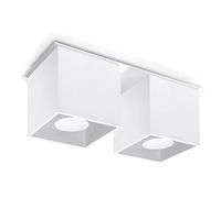 Sollux Lighting Quad 2 lampada da soffitto 2x40 W bianco SL.0065