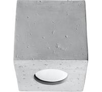Sollux Lighting Quad lampada da soffitto 1x6 W grigio SL.0489