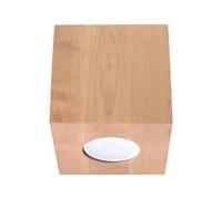 Sollux Lighting Quad lampada da soffitto 1x40 W legno SL.0493