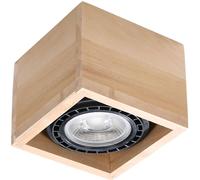 Sollux Lighting Quatro lampada da soffitto 1x40 W legno SL.0915
