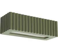 Sollux Lighting Rigata lampada da parete 1x15 W verde SL.1888