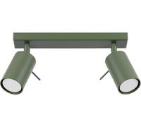 Sollux Lighting Ring lampada da soffitto 2x10 W verde SL.1501