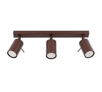 Sollux Lighting Ring lampada da soffitto 3x10 W marrone SL.2197