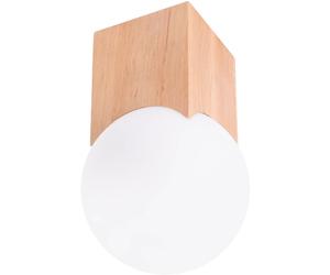 Sollux Lighting Solis lampada da soffitto 1x8 W legno SL.1407